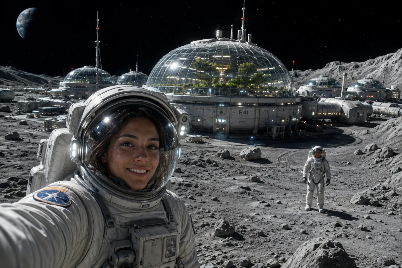 Construire sur la Lune et sur Mars